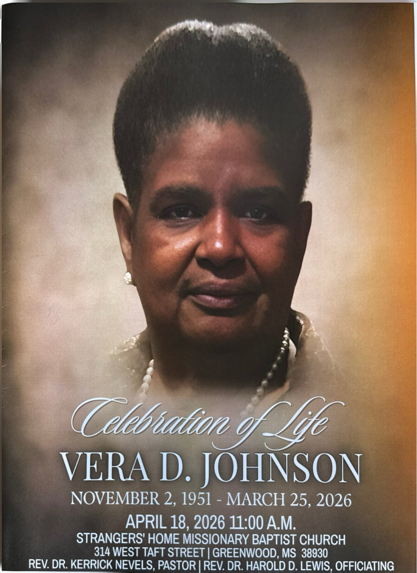 Program front cover